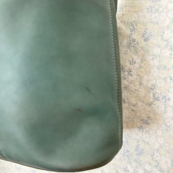 OCEAN AQUA COSTA RICA VINTAGE COACH SOHO BUCKET BAG 4148 - Picture 11 of 15